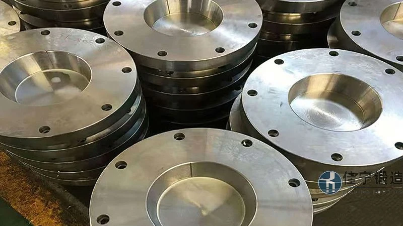 DN750活套法蘭蓋成品半成品加工